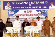 Sebanyak 2.290 ton beras bantuan pangan disalurkan di OKU Timur dan OKU Selatan