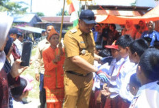 Bupati Abusama Hadiri HUT ke-22 Desa Selabung Belimbing Jaya, Infrastruktur Jadi Perhatian