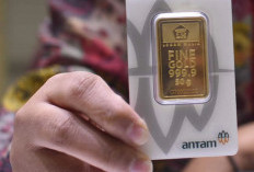 Harga Emas Antam Naik Rp27.000, Sentuh Rp2,83 Juta per Gram