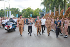 Perkuat Sinergi Pusat–Daerah, Bupati dan Wabup OKU Selatan Hadiri Rakornas 2026