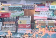 Bea Cukai Palembang Amankan 3,5 Juta Batang Rokok Ilegal dalam Dua Bulan