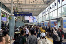 Stasiun dan Terminal Dipadati Pemudik Jelang Lebaran 2026