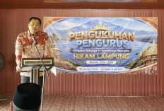 Hadiri Pengukuhan HIKAM Lampung, Bupati OKU Selatan Ajak Perantau Bersinergi Bangun Daerah