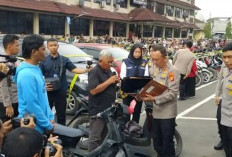 Ratusan Motor dan Mobil Curian di Sumsel Dikembalikan ke Pemiliknya